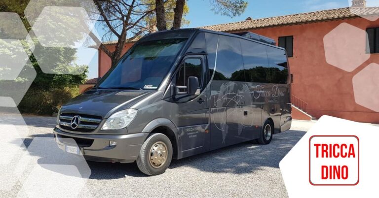 Noleggio minibus con o senza conducente vicino Perugia da Tricca Dino