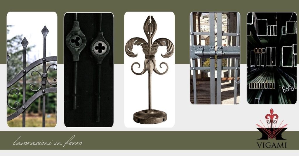 Lavorazioni artistiche in ferro battuto a Gubbio da Vigami