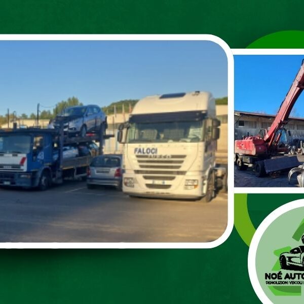 Recupero materiali ferrosi aziendali a Città di Castello da Noe Autodemolizioni srl