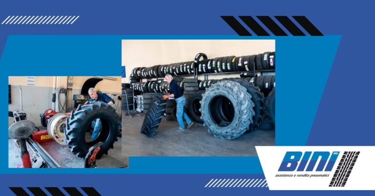 Vendita e montaggio gomme per mezzi pesanti in provincia di Perugia da Bini Gomme