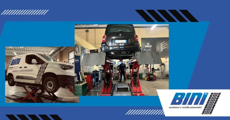 Vendita e montaggio pneumatici a Città di Castello da Bini Gomme