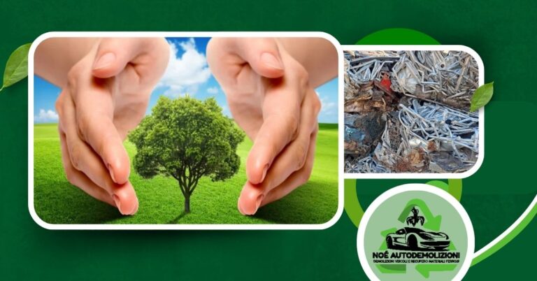 Recupero materiali ferrosi aziendali in provincia di Perugia da Noe Autodemolizioni srl