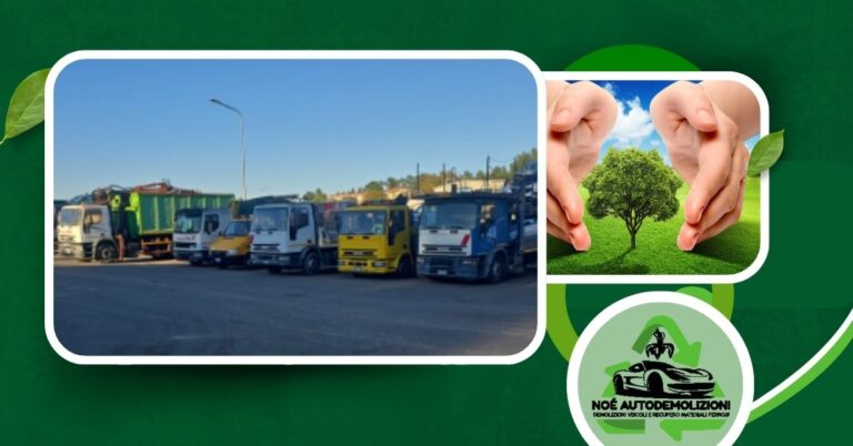 Servizio trasporti materiali metallici conto terzi a San Sepolcro da Noe Autodemolizioni srl