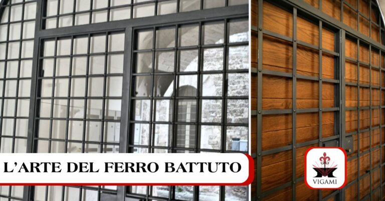 Lavori artigianali in ferro battuto a Gualdo Tadino da Vigami srl