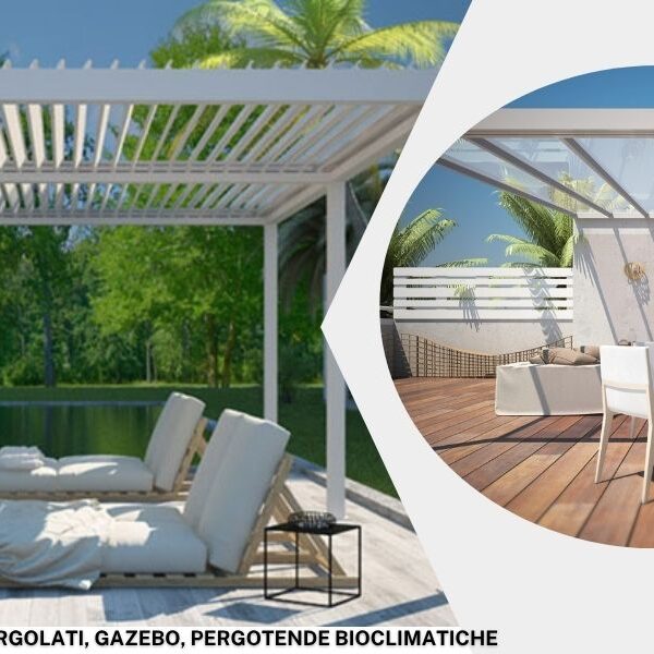 Realizzazione e installazione di pergole bioclimatiche a Perugia da Arredo Flex