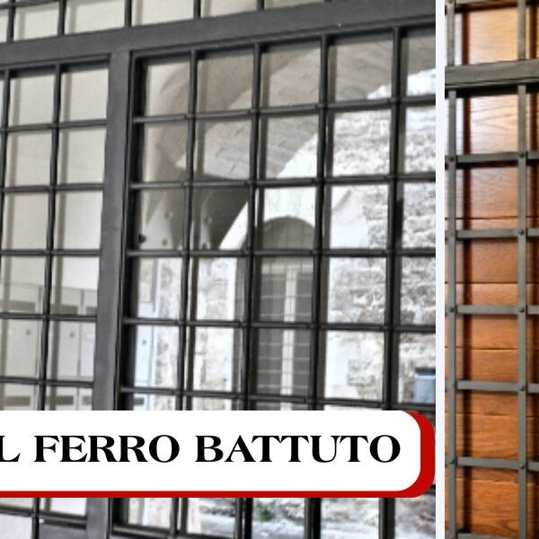 Inferriate di sicurezza artigianali in ferro a Gubbio da Vigami srl