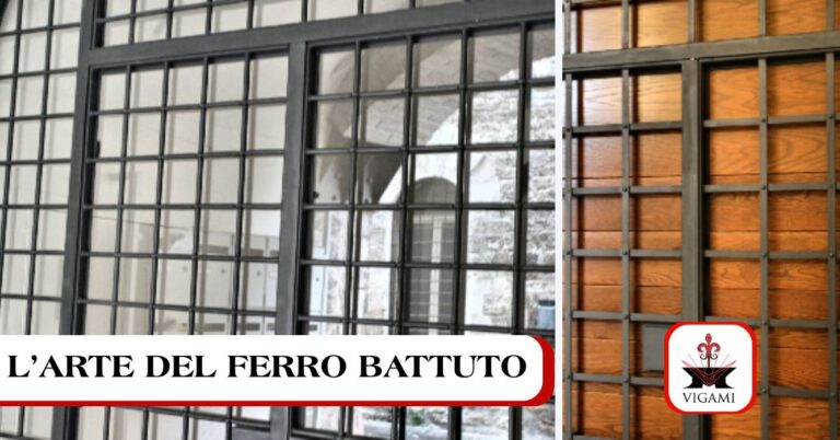 Inferriate di sicurezza artigianali in ferro a Gubbio da Vigami srl