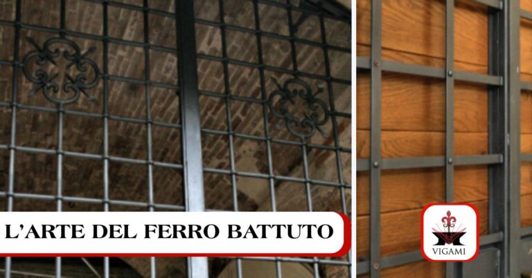 Inferriate artigianali in ferro per finestre a Umbertide da Vigami srl