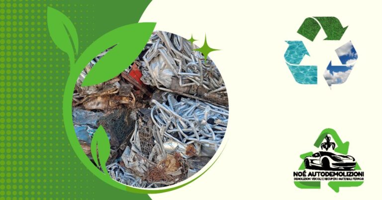 Servizio trasporti conto terzi rottami metallici a Umbertide da Noe Autodemolizioni srl