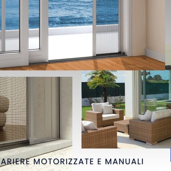 Vendita e installazione di zanzariere motorizzate e manuali a Perugia da Bonini Infissi srl