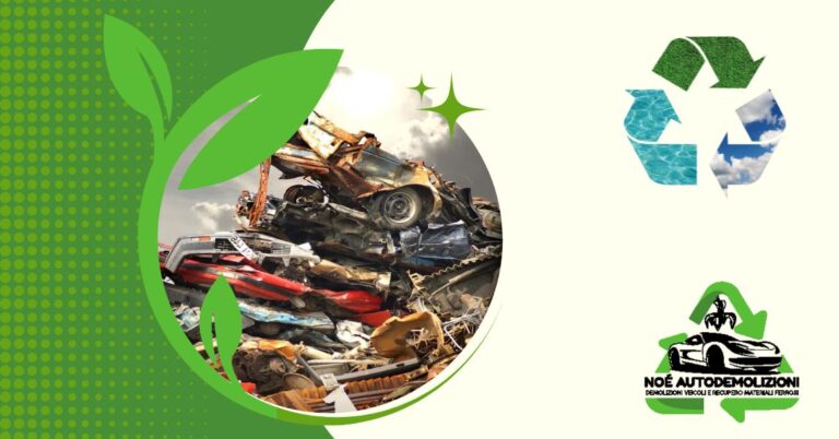 Recupero metalli ferrosi a Città di Castello da Noe Autodemolizioni srl