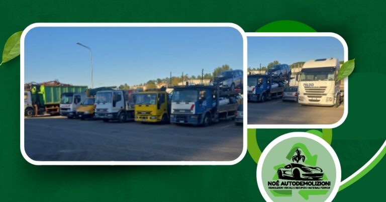 Rottamazione veicoli incidentati a Città di Castello da Noè Autodemolizioni srl