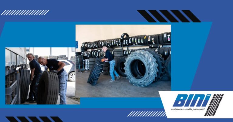 Vendita e montaggio gomme per camion a Città di Castello