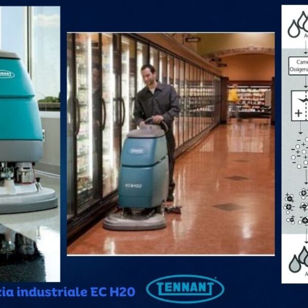 Vendita macchina per pulizia industriale EC-H2O Tennant a Perugia da Penchini Macchine Industriali
