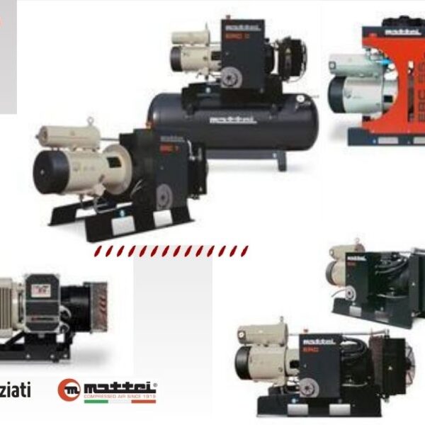 Vendita compressori d'aria silenziati Mattei a Perugia da Penchini Macchine Industriali