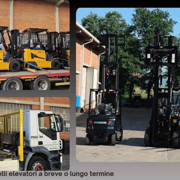 Noleggio di carrelli elevatori a breve o lungo termine a Perugia da Penchini Macchine Industriali