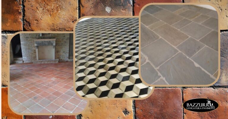 Restauro pavimenti antichi a Foligno da Bazzurri Pavimenti