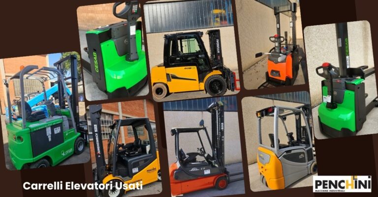 Vendita carrelli elevatori usati revisionati a Perugia da Penchini Macchine Industriali