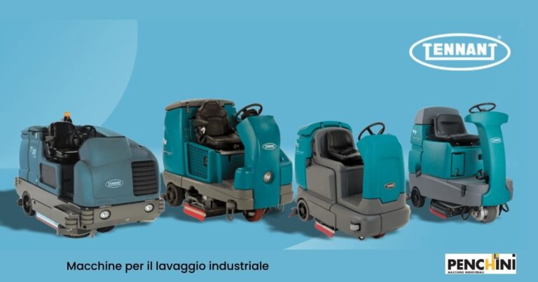 Vendita macchine per il lavaggio industriale Tennant a Perugia da Penchini Macchine Industriali