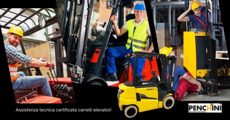 Assistenza tecnica certificata carrelli elevatori a Perugia da Penchini Macchine Industriali
