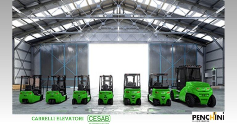 Vendita carrelli elevatori Cesab a Perugia da Penchini Macchine Industriali