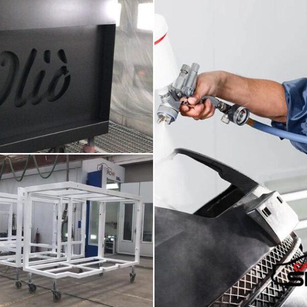 Servizio di verniciatura industriale anticorrosione per metalli in provincia di Perugia da Carrozzeria Supercar