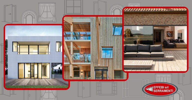 Produzione e vendita finestre in alluminio Domal a Foligno da Effebi Serramenti srl