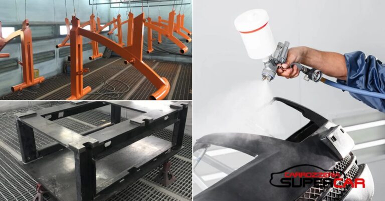 Servizio di verniciatura industriale per metalli in acciaio inox Perugia da Carrozzeria Supercar