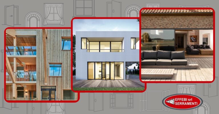 Produzione e vendita finestre in alluminio Domal a Assisi da Effebi Serramenti srl