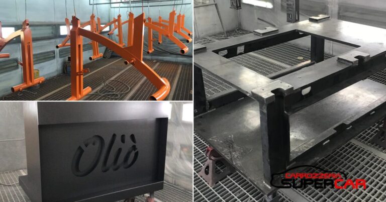 Verniciatura industriale per il settore della carpenteria metallica pesante a Perugia da Carrozzeria Supercar