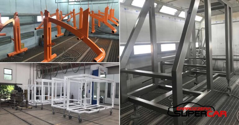 Verniciatura industriale per il settore ferroviario a Perugia da Carrozzeria Supercar