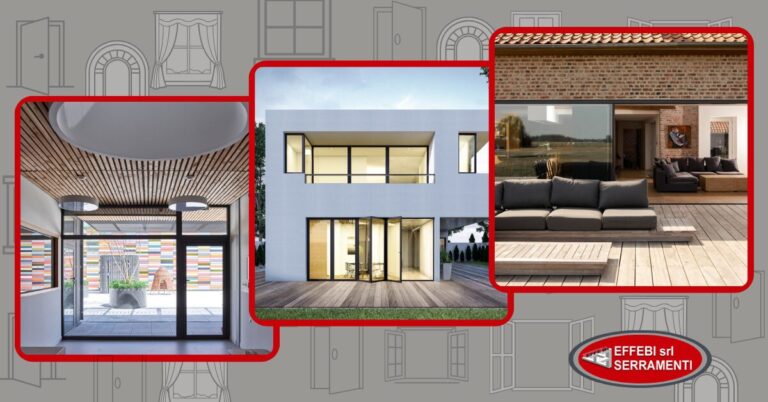 Produzione e vendita infissi ad isolamento termico a Assisi da Effebi Serramenti srl