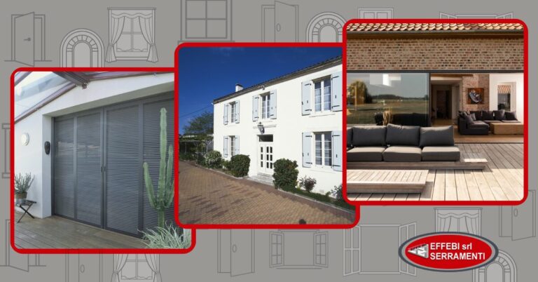 Produzione e vendita persiane blindate in alluminio in provincia di Perugia da Effebi Serramenti srl