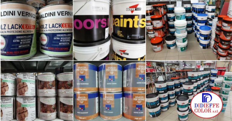 Colorificio vendita vernici e accessori a Umbertide da Didieffe Color