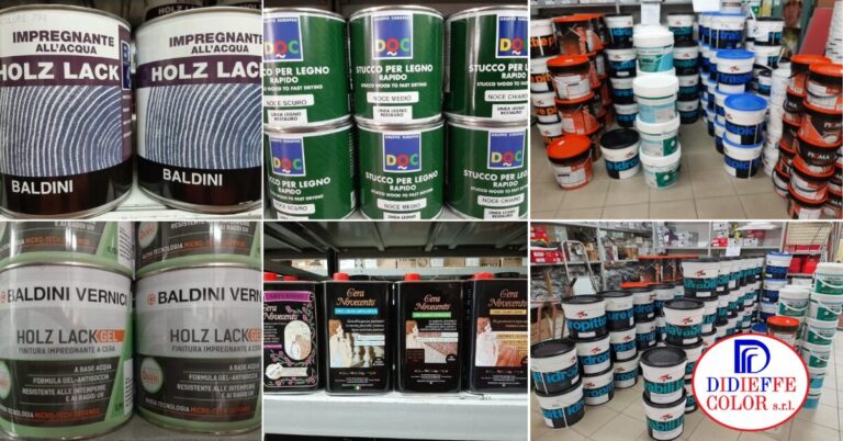 Colorificio accessori e prodotti per pitture a Sangiustino da Didieffe Color