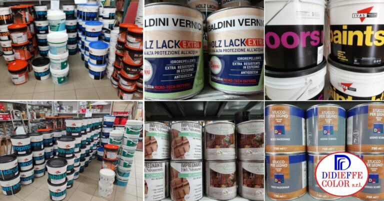 Vendita idropitture traspiranti a Città di Castello da Didieffe Color