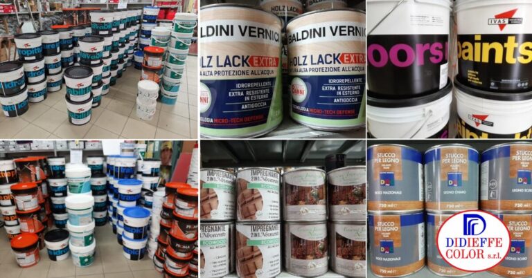 Vendita idropitture traspiranti e lavabili a Sangiustino da Didieffe Color