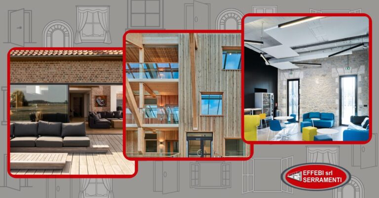 Produzione e installazione infissi in alluminio Domal in provincia di Perugia da Effebi Serramenti srl