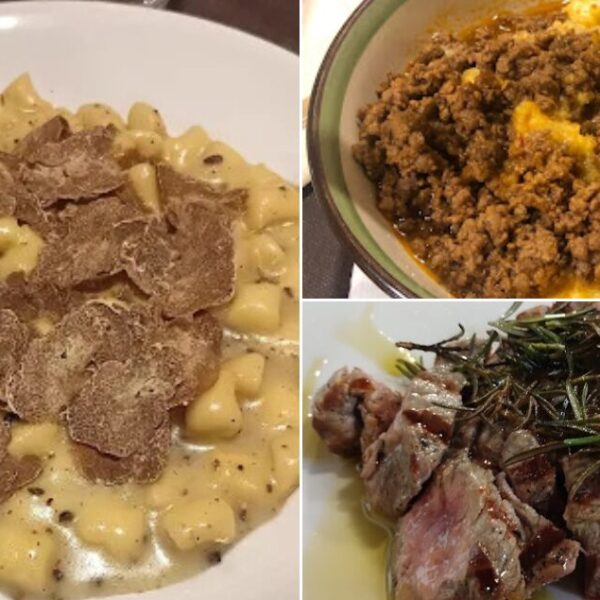 Ristorante specialità tartufo a Sangiustino presso la Trattoria Volpelli