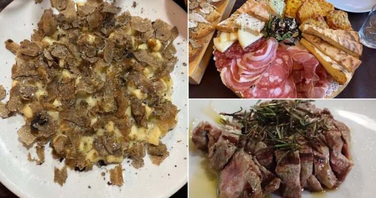Ristorante specialità tartufo a Gubbio presso la Trattoria Volpelli