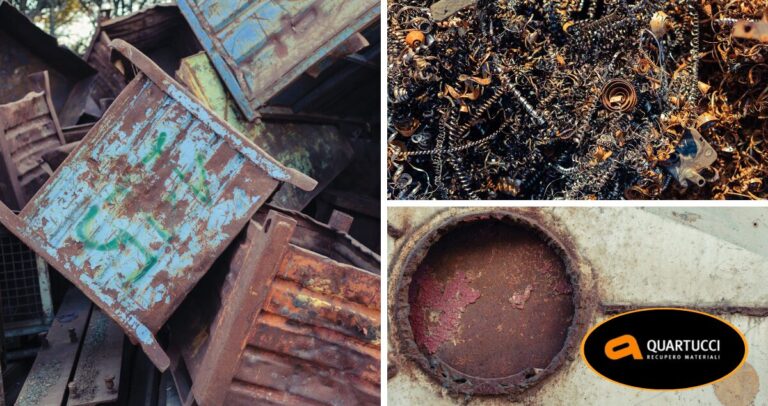 Riciclo materiali ferrosi a Gubbio: servizi di recupero rottami per il territorio eugubino con Quartucci Recupero Materiali