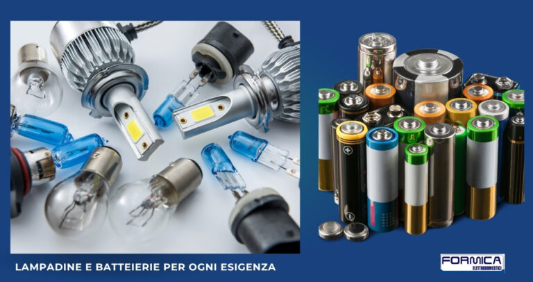 Batterie e lampadine per ogni esigenza anche quelle introvabili a Umbertide: da Formica Elettrodomestici trovi ciò che cerchi