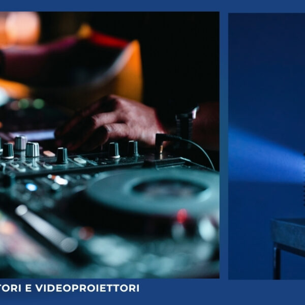 Noleggio di amplificatori voce e di videoproiettori nell'area di Città di Castello: attrezzatura professionale per ogni evento